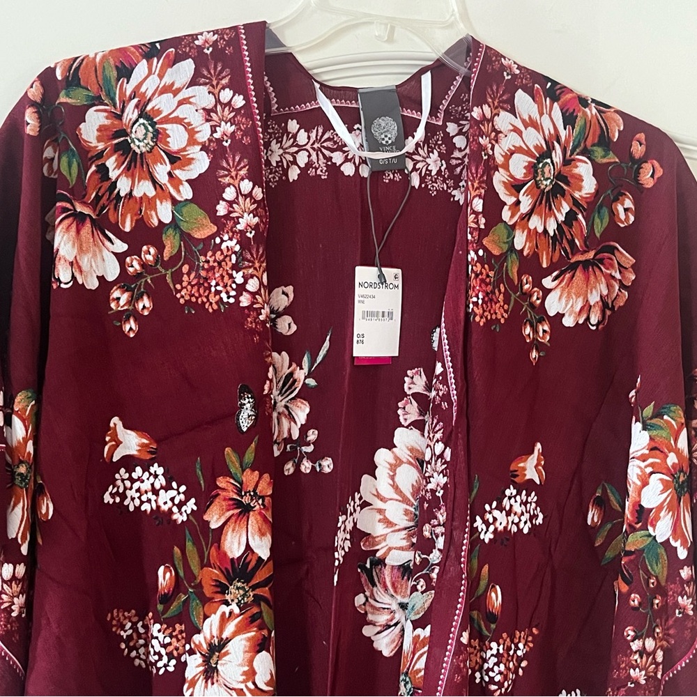 New! Vince Camuto Designer Kimono Wrap, Ruana Women’s OSFM - Picture 11 of 16